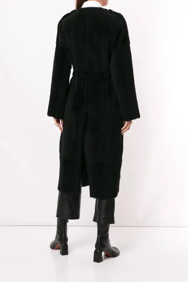 Ines Marechal Genie Belted Coat - Marine