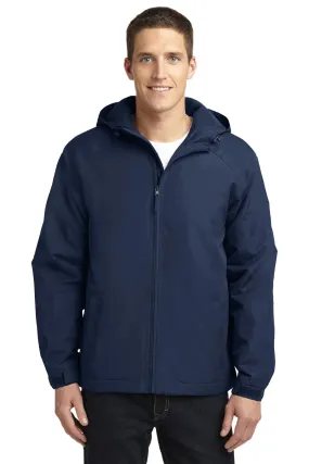 J327 Port Authority® Hooded Charger Jacket SKU: J327