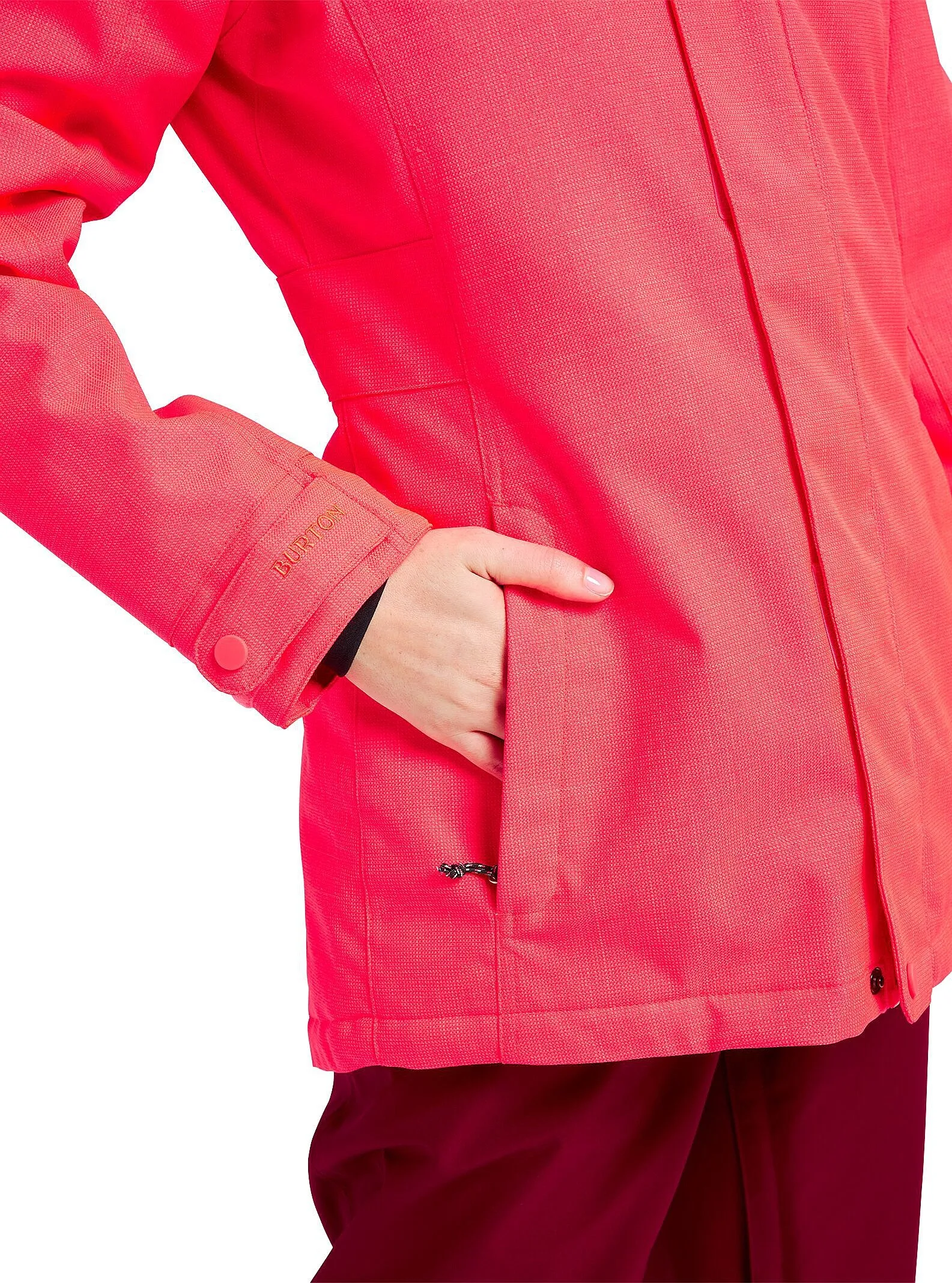 jacket Burton Jet Set - Potent Pink - women´s