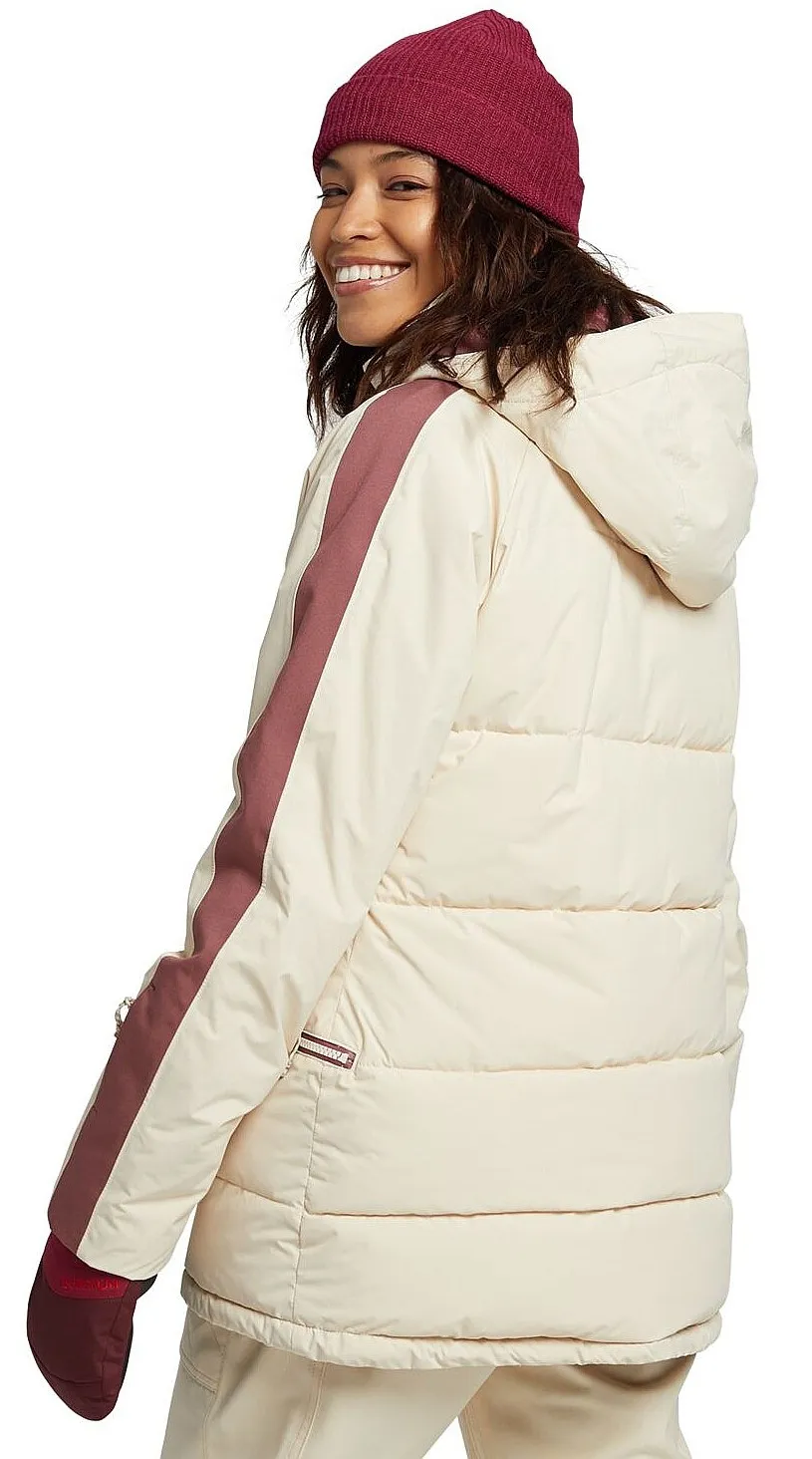 jacket Burton Keelan - Creme Brulee/Rose Brown - women´s