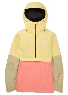 jacket Burton Kimmy Anorak AK 2L Gore-Tex - Buttermilk/Reef Pink/Mushroom - women´s