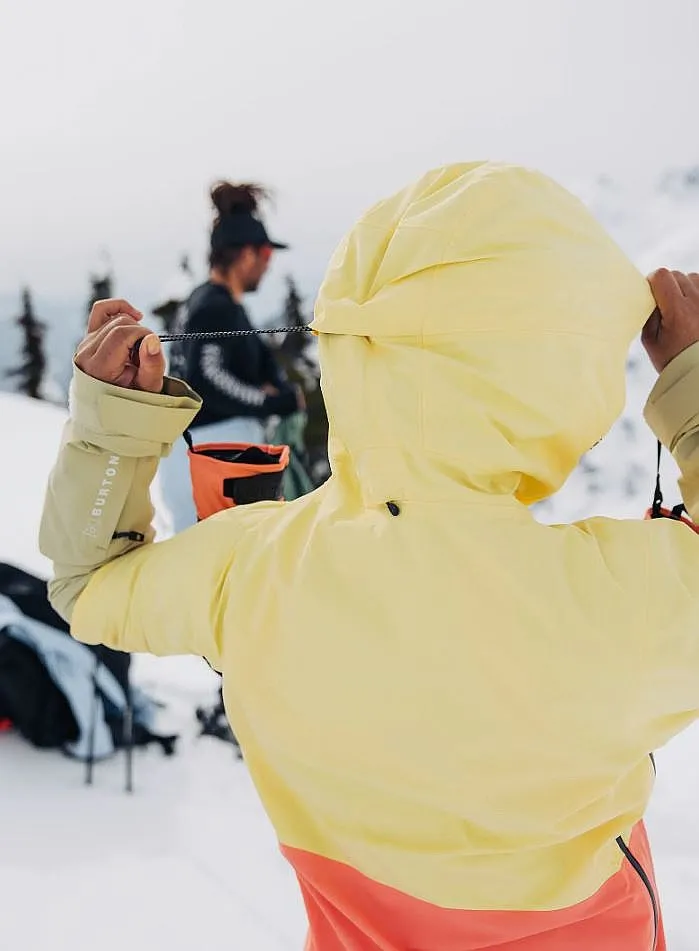 jacket Burton Kimmy Anorak AK 2L Gore-Tex - Buttermilk/Reef Pink/Mushroom - women´s