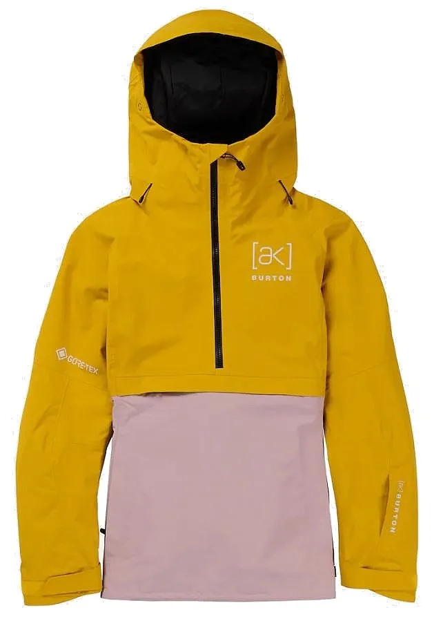 jacket Burton Kimmy Anorak AK 2L Gore-Tex - Goldenrod/Shadow Pink - women´s