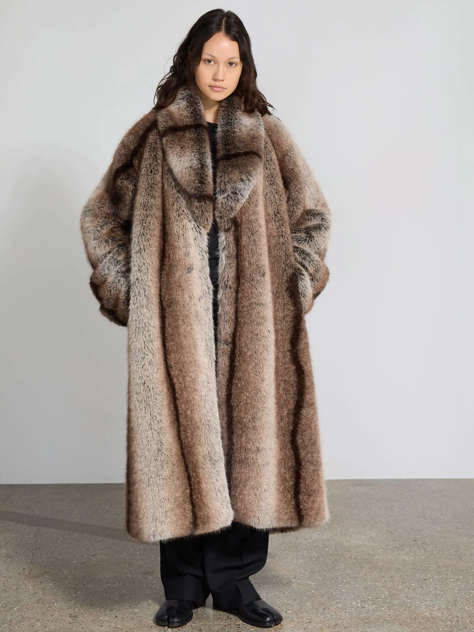 KATHA COAT - BROWN