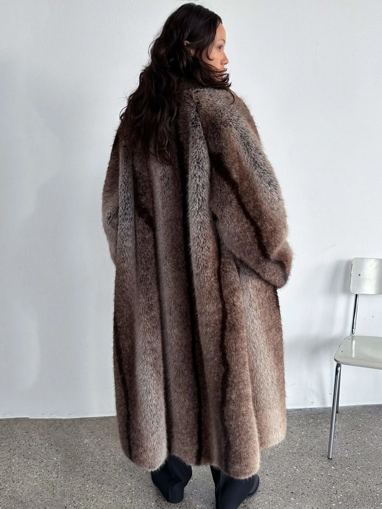 KATHA COAT - BROWN