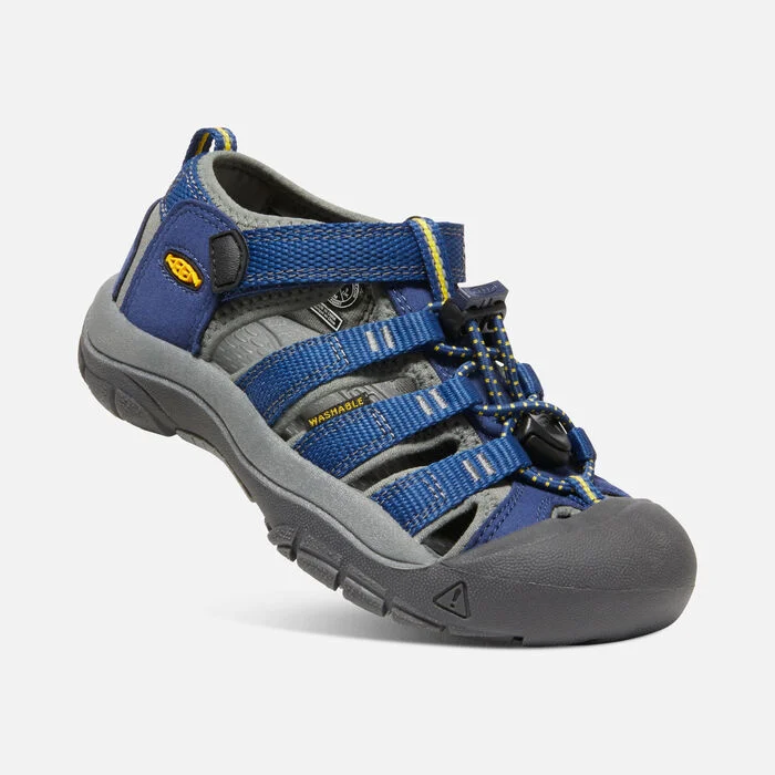 Keen Boys Newport H2 Fisherman Water Sandal- Blue Depths/ Gargoyle