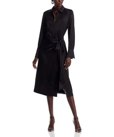 Kobi Halperin Alara Sateen Shirt Dress