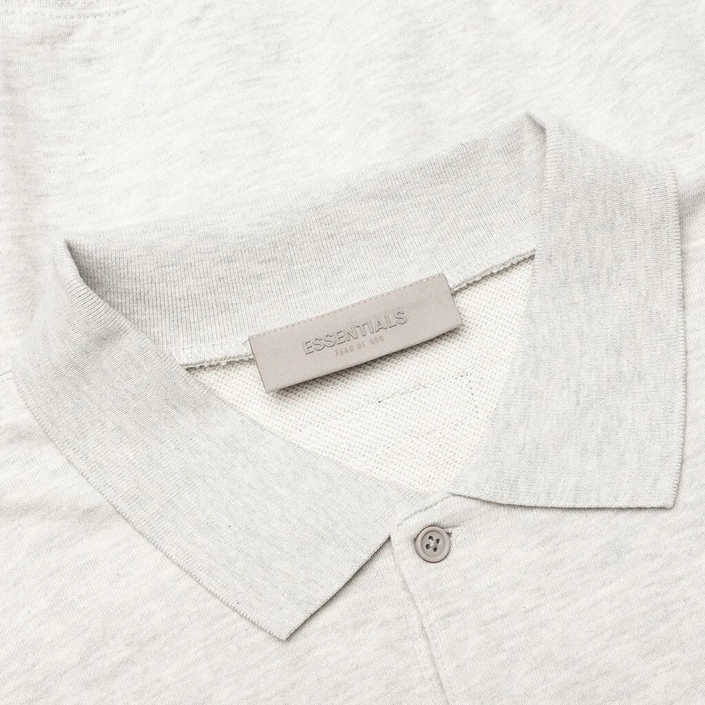 L/S Polo - Light Oatmeal