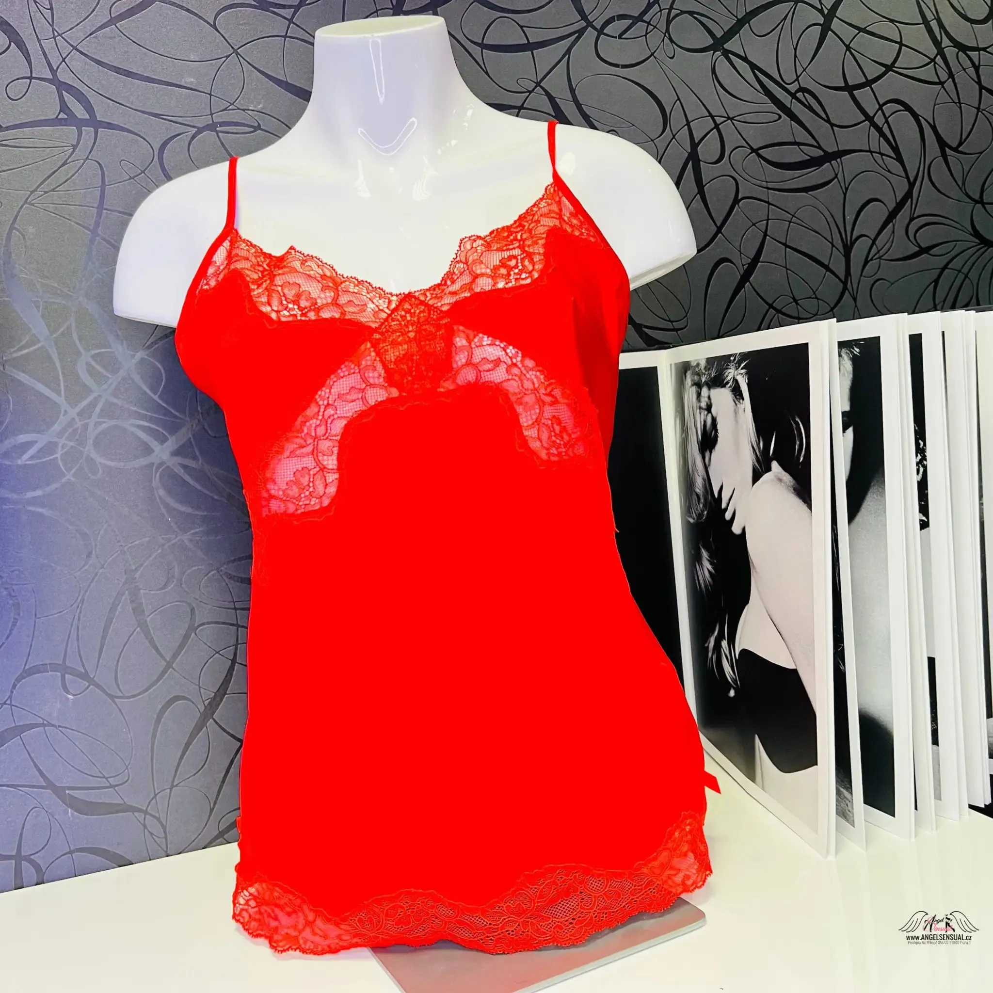 Luna Camisole Red