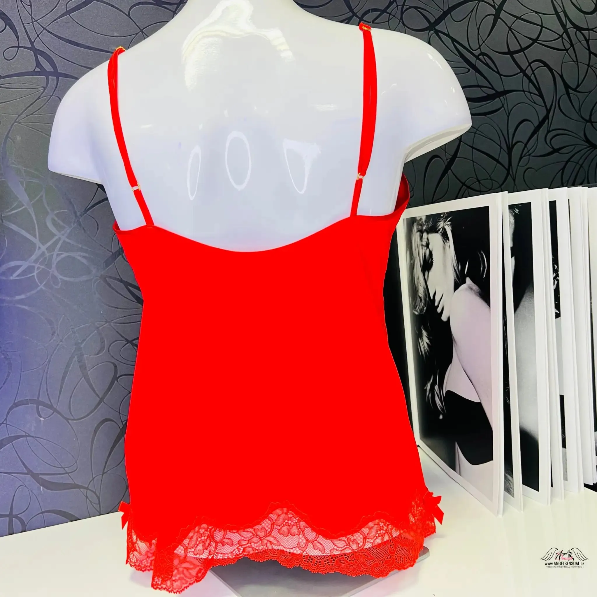 Luna Camisole Red