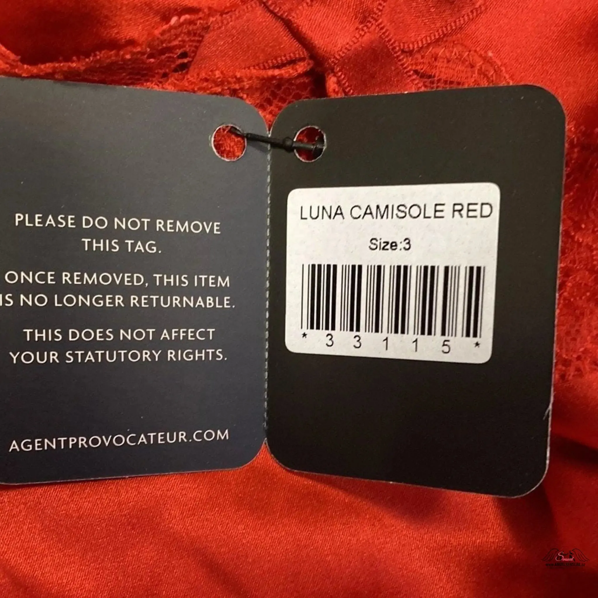 Luna Camisole Red