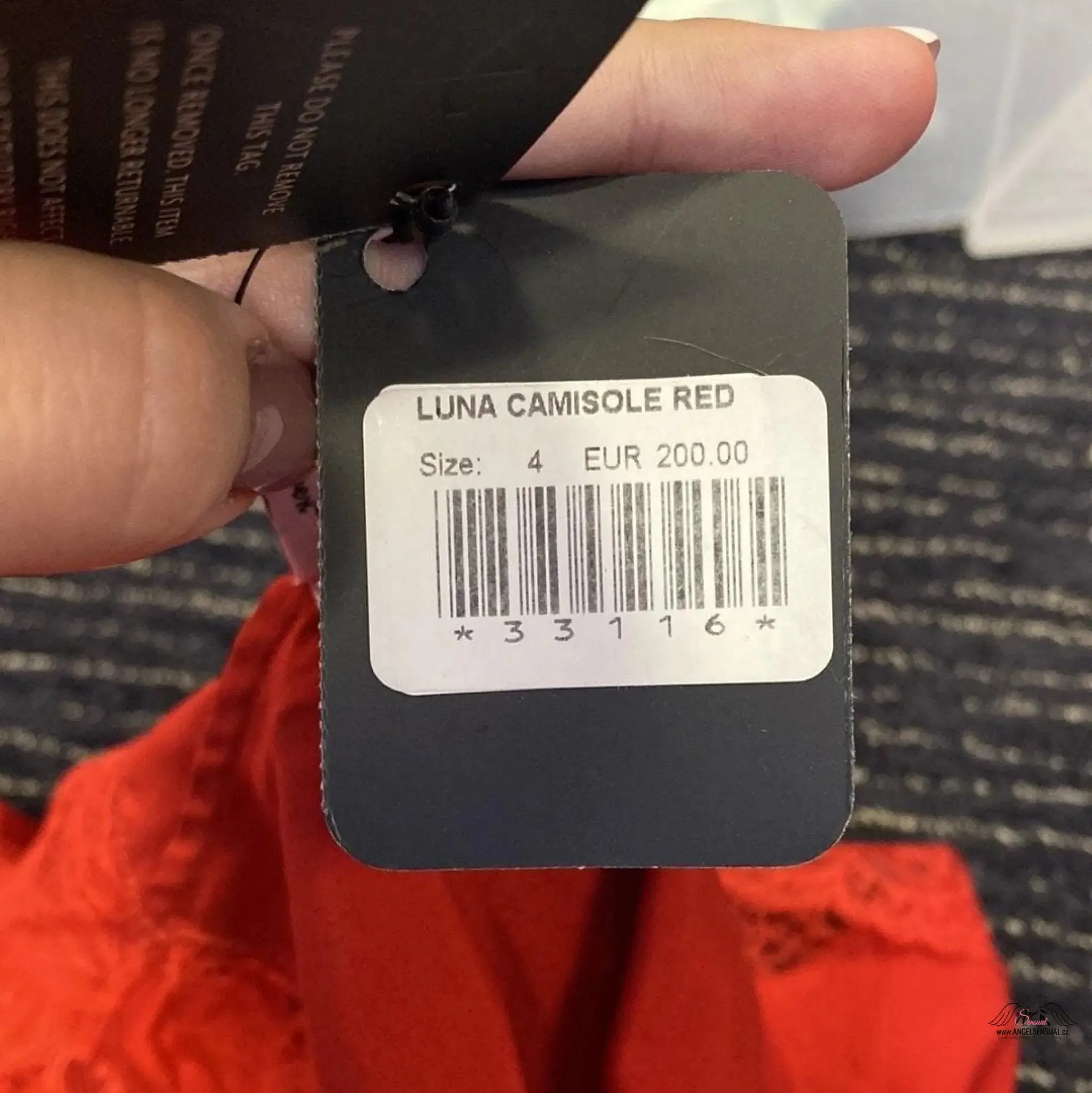 Luna Camisole Red