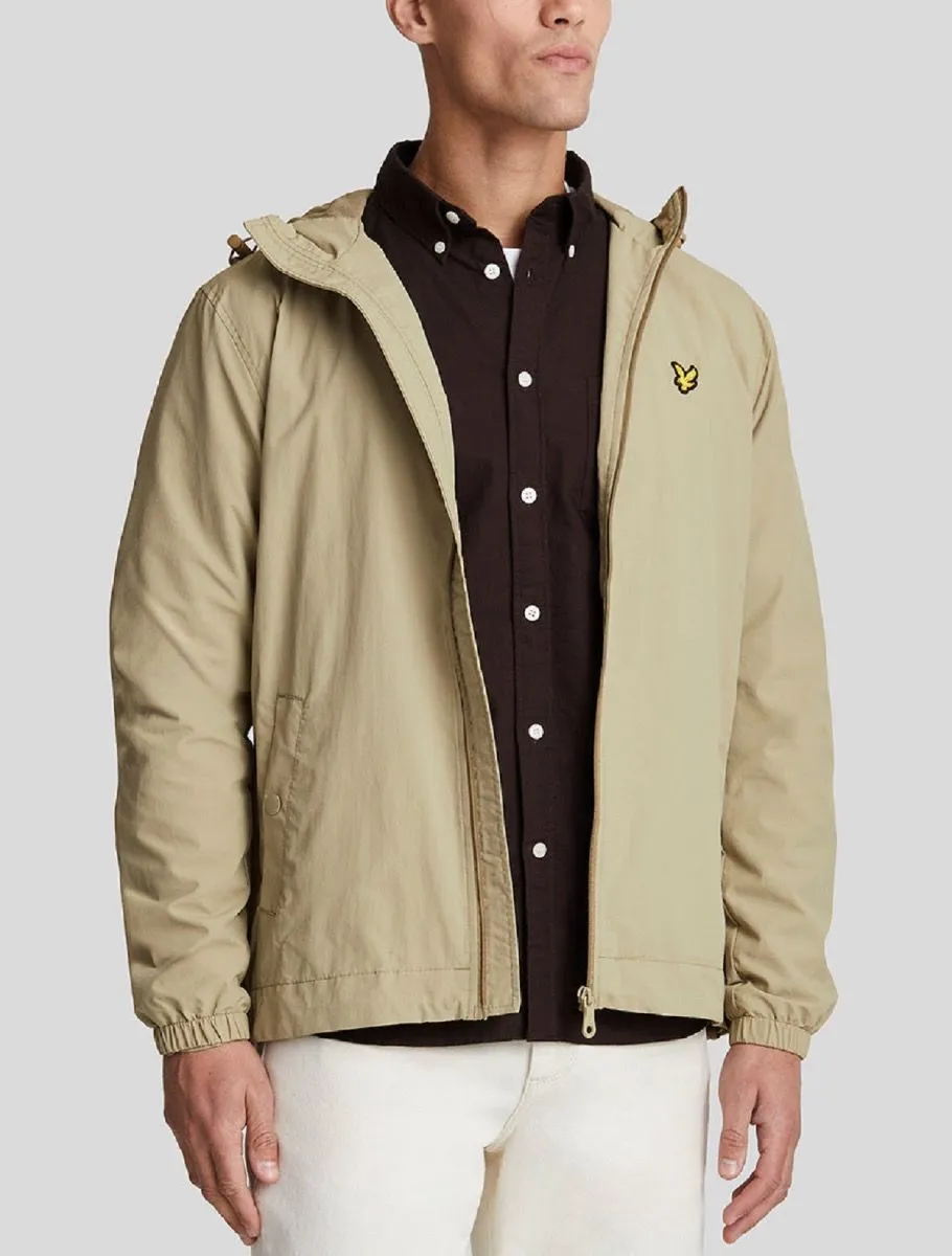 Lyle & Scott Zip Through Jacket Sage Uniform