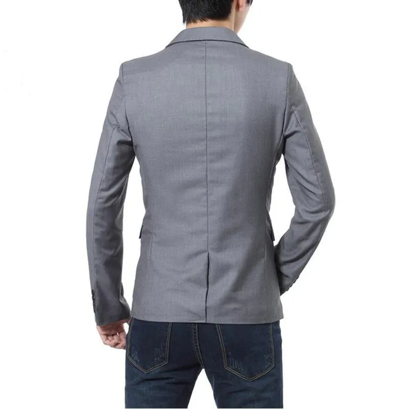 Men Suit Jackets Fashion Wedding Tuxedo Slim Fit Business Blazer Plus Size L-5XL Casaco Terno Masculino SM6