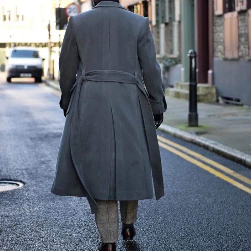 Men's Casual  Long Trench Coat