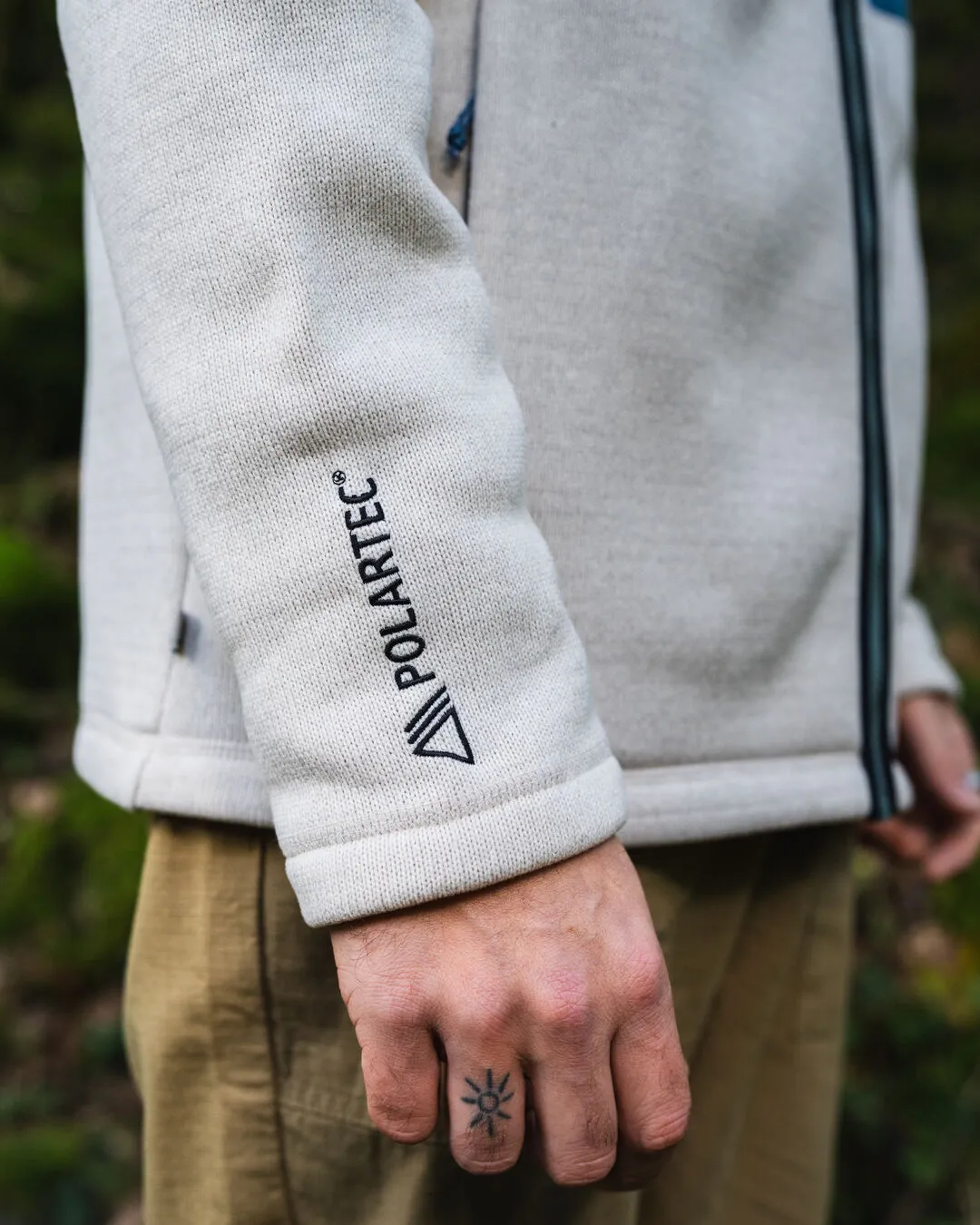 Men's Incline Recycled Polartec Fleece - Vintage White