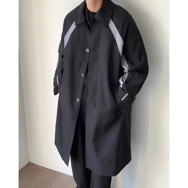 Men's Mid-Length Trench Coat