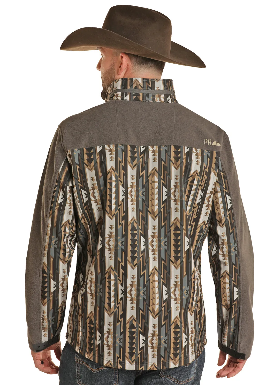 Men's Powder River Aztec Softshell Jacket #DM92C01489