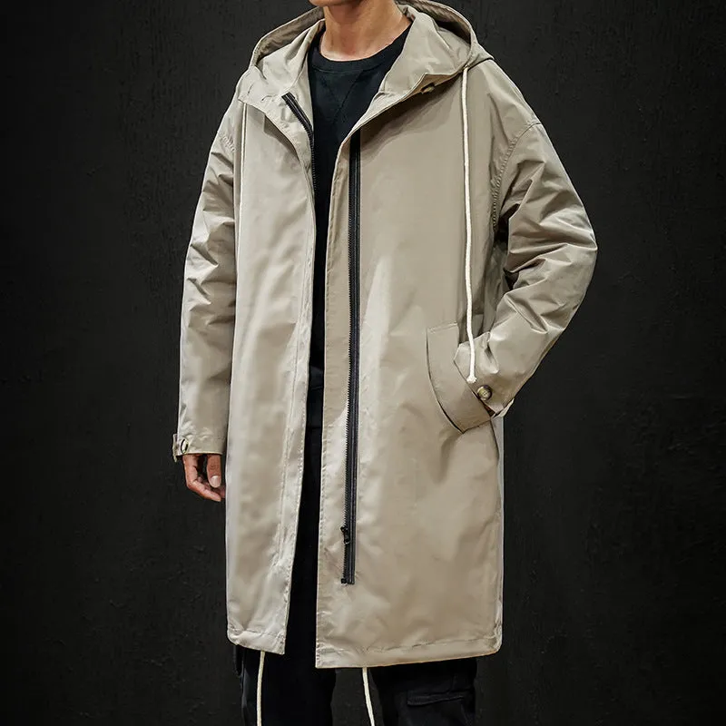 Men's Trench Coat Korean Jacket