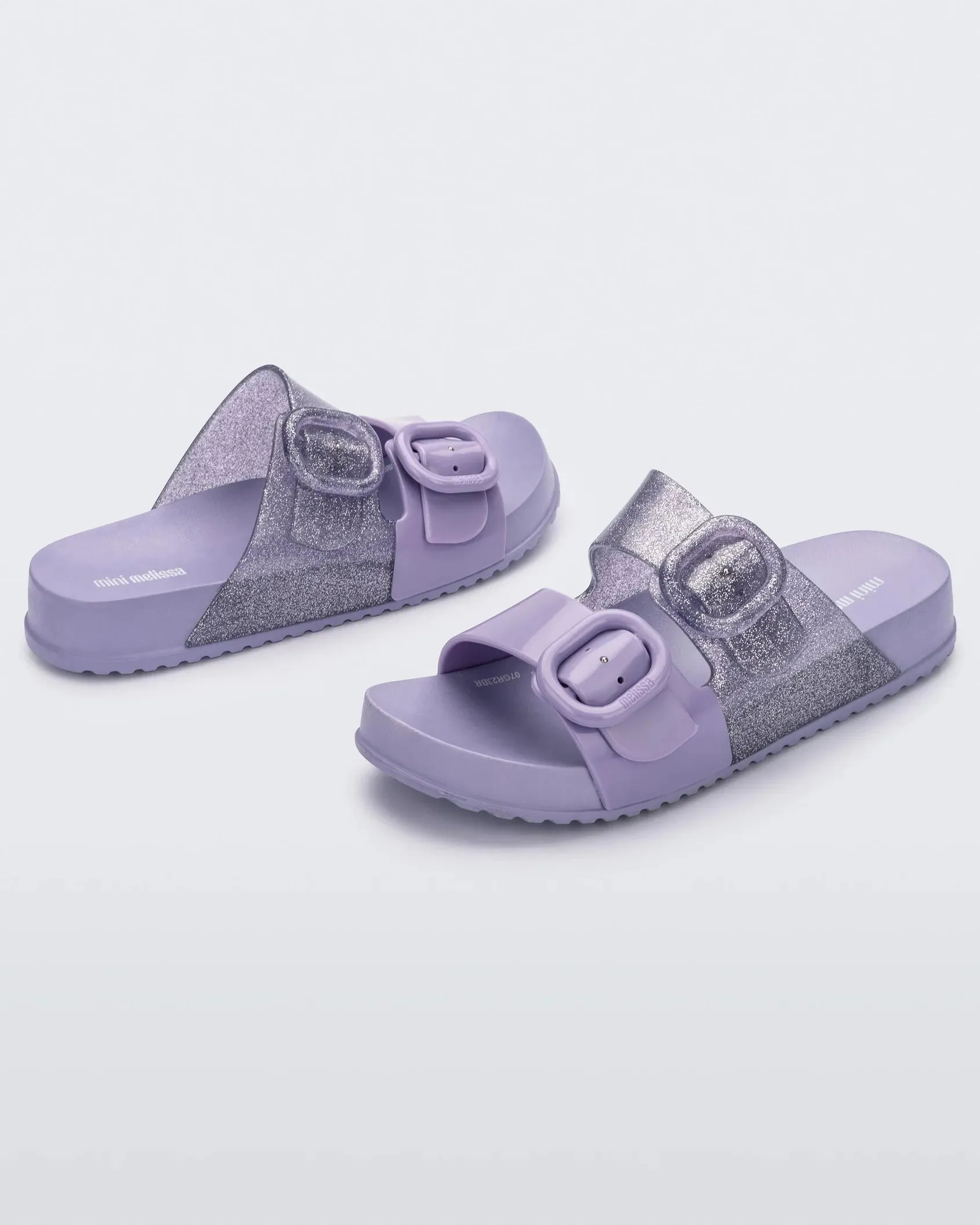 Mini Melissa Cozy Sandals- Lilac