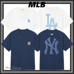 MLB Korea  |Classic monogram big lux new york yankees t-shirts