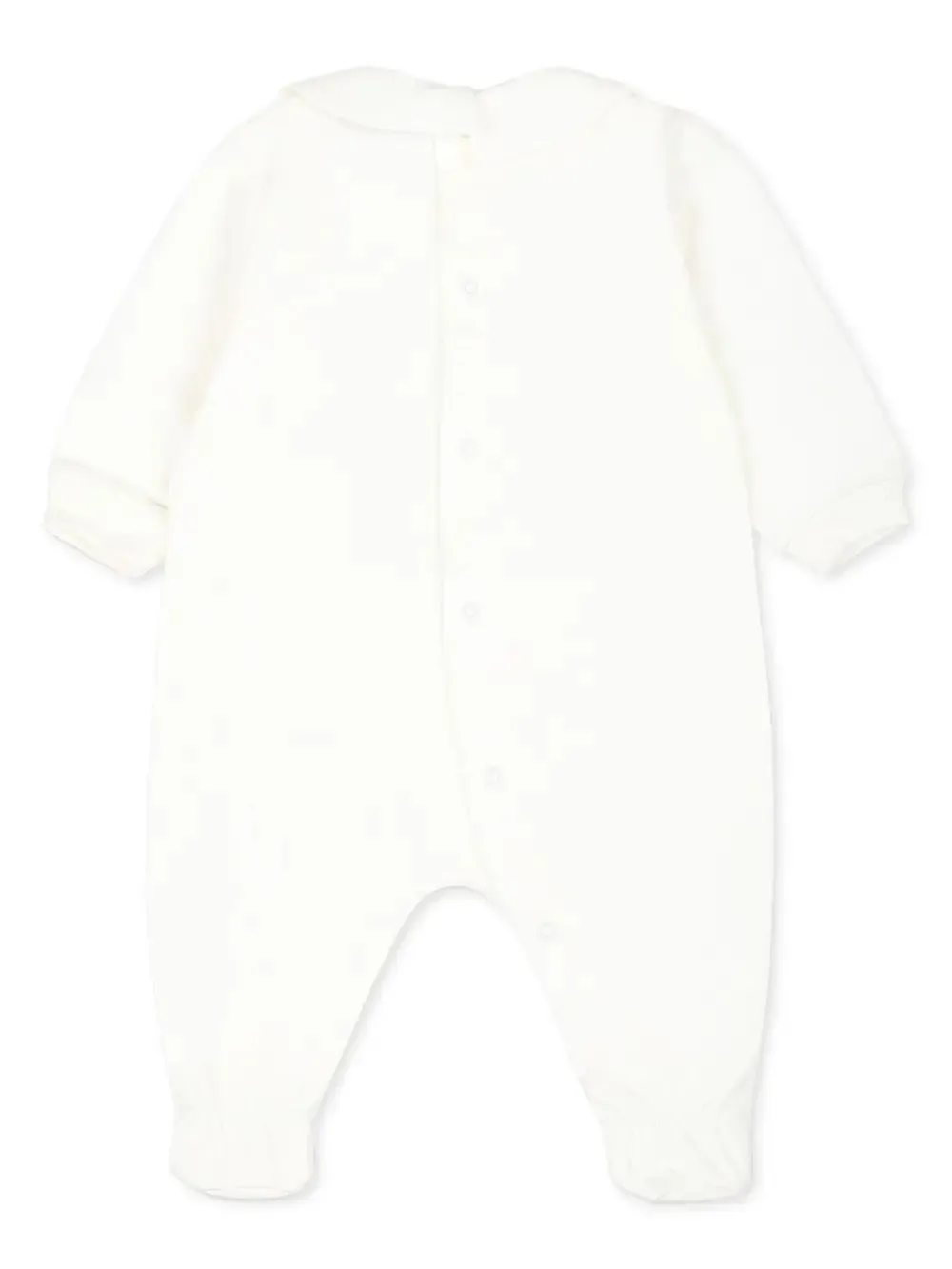 MOSCHINO KIDS White Teddy Bear Playsuit