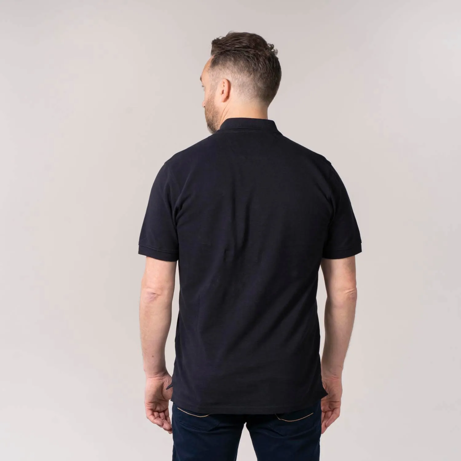 Niels Short-sleeve Polo - Ultra Dark Navy