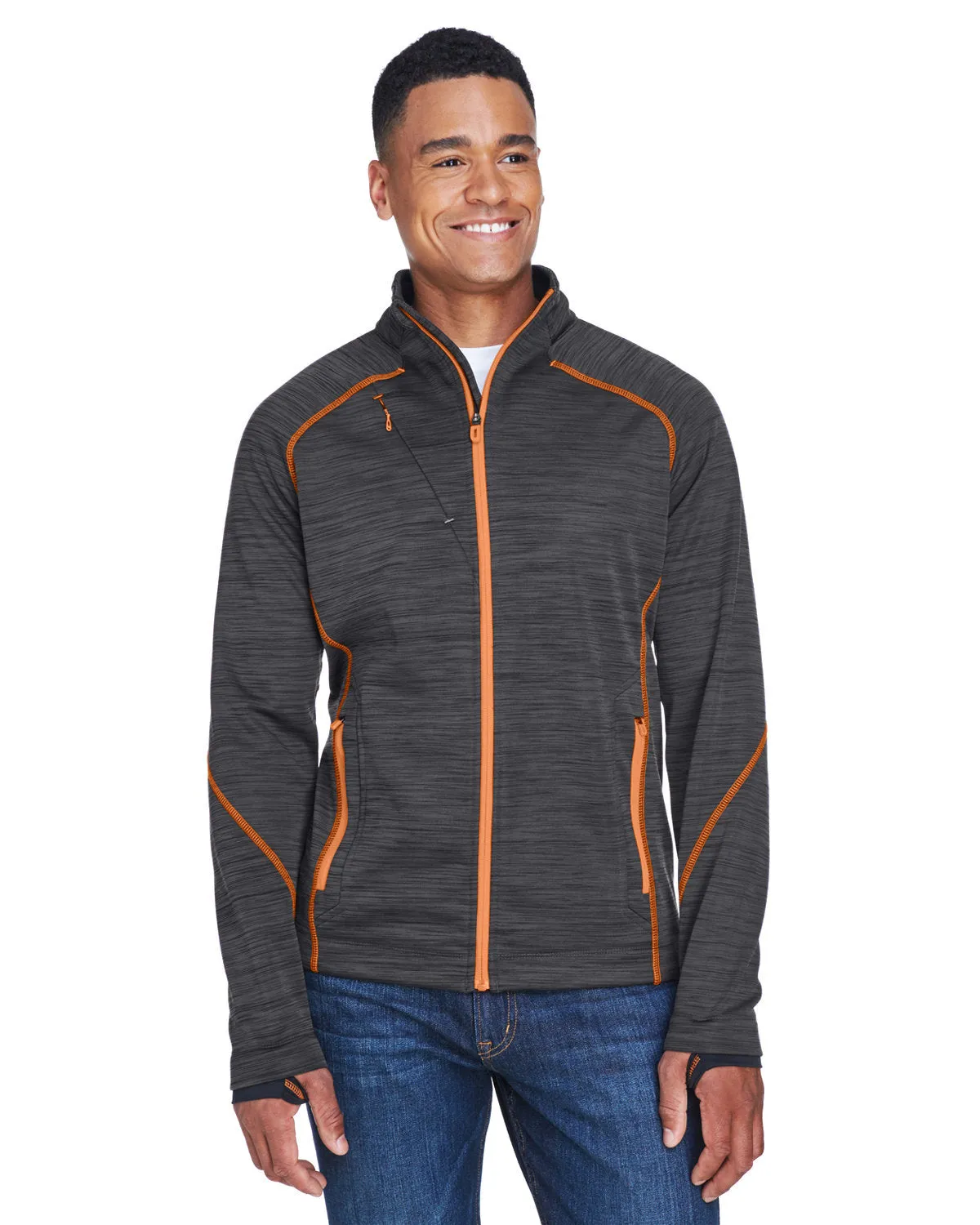 North End Flux Mélange Bonded Fleece Jacket