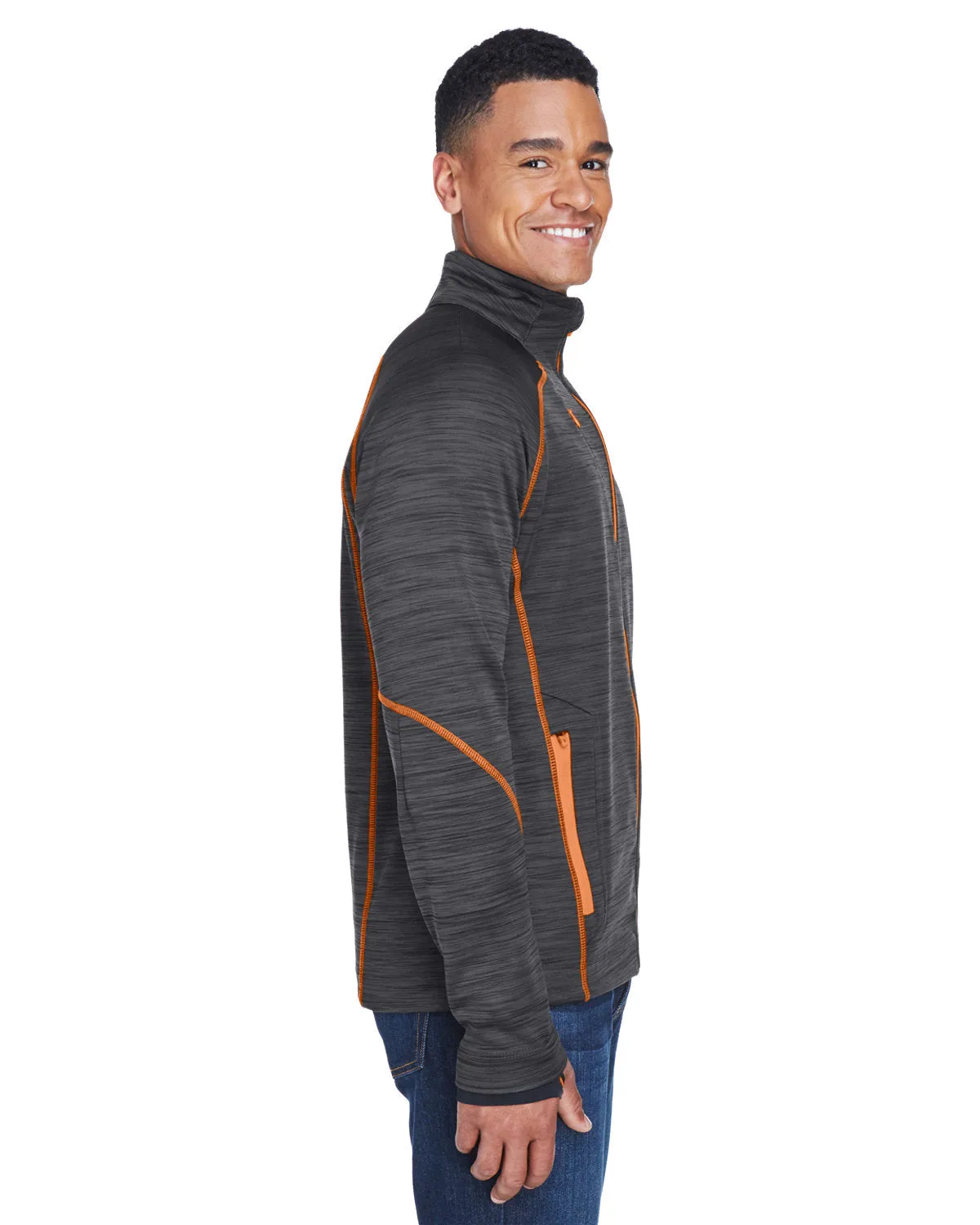 North End Flux Mélange Bonded Fleece Jacket