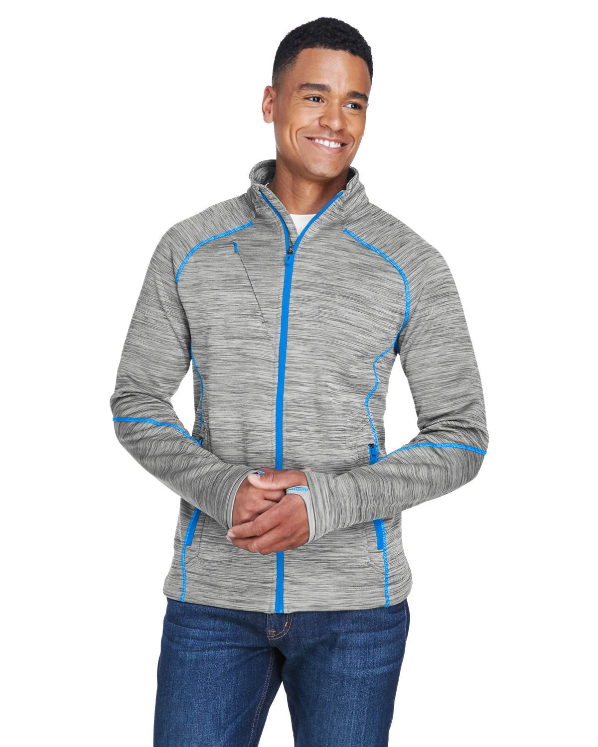 North End Flux Mélange Bonded Fleece Jacket