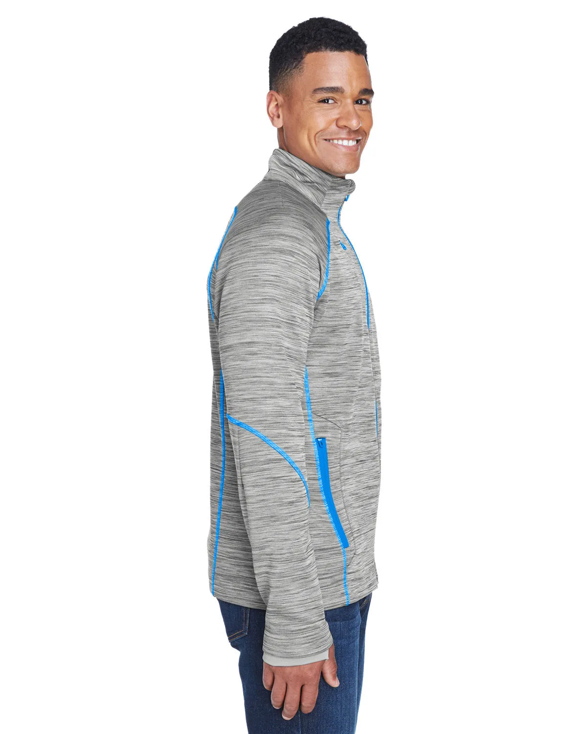 North End Flux Mélange Bonded Fleece Jacket