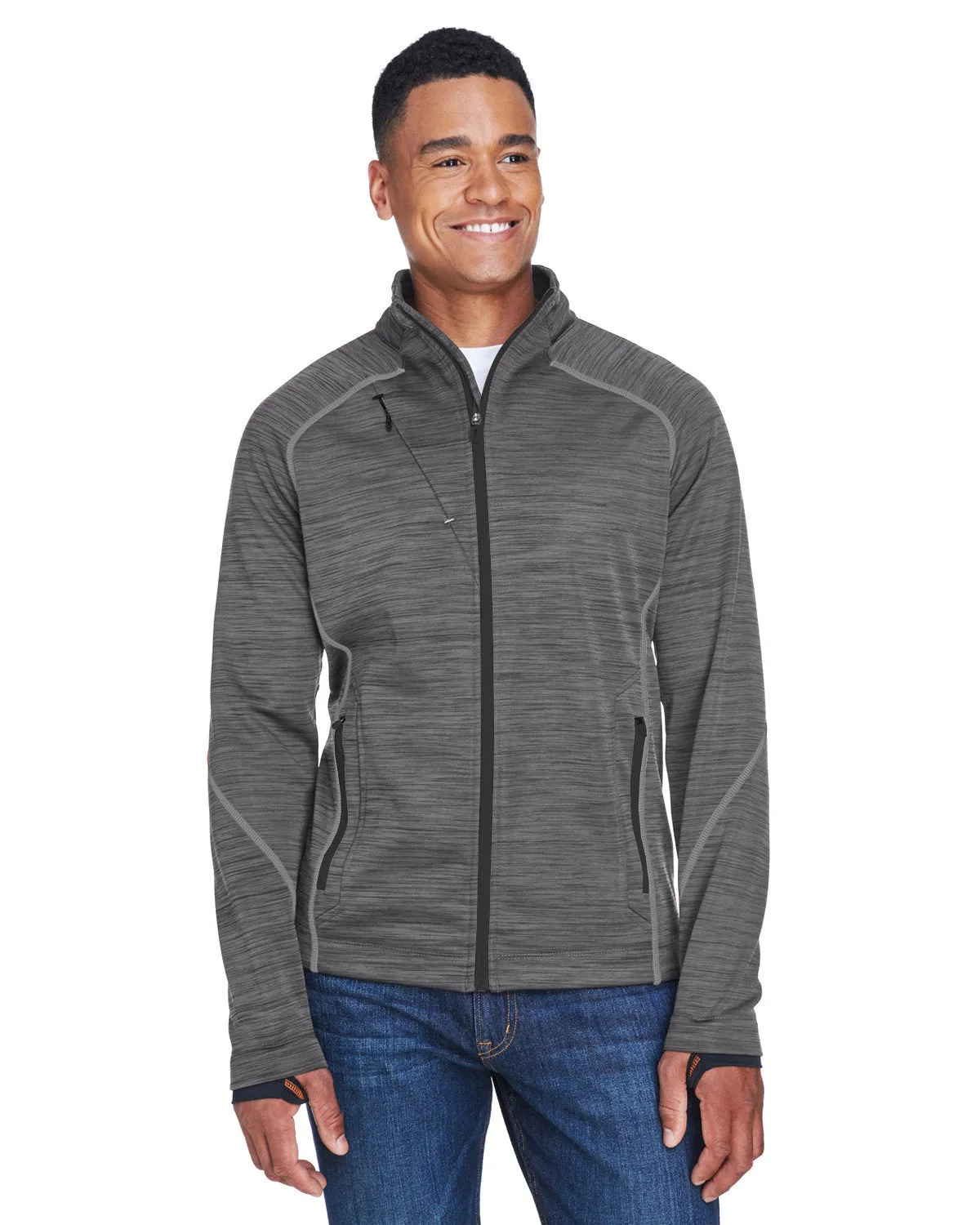 North End Flux Mélange Bonded Fleece Jacket