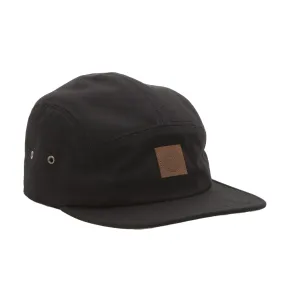 OBEY GRAND 5 PANEL HAT // BLACK