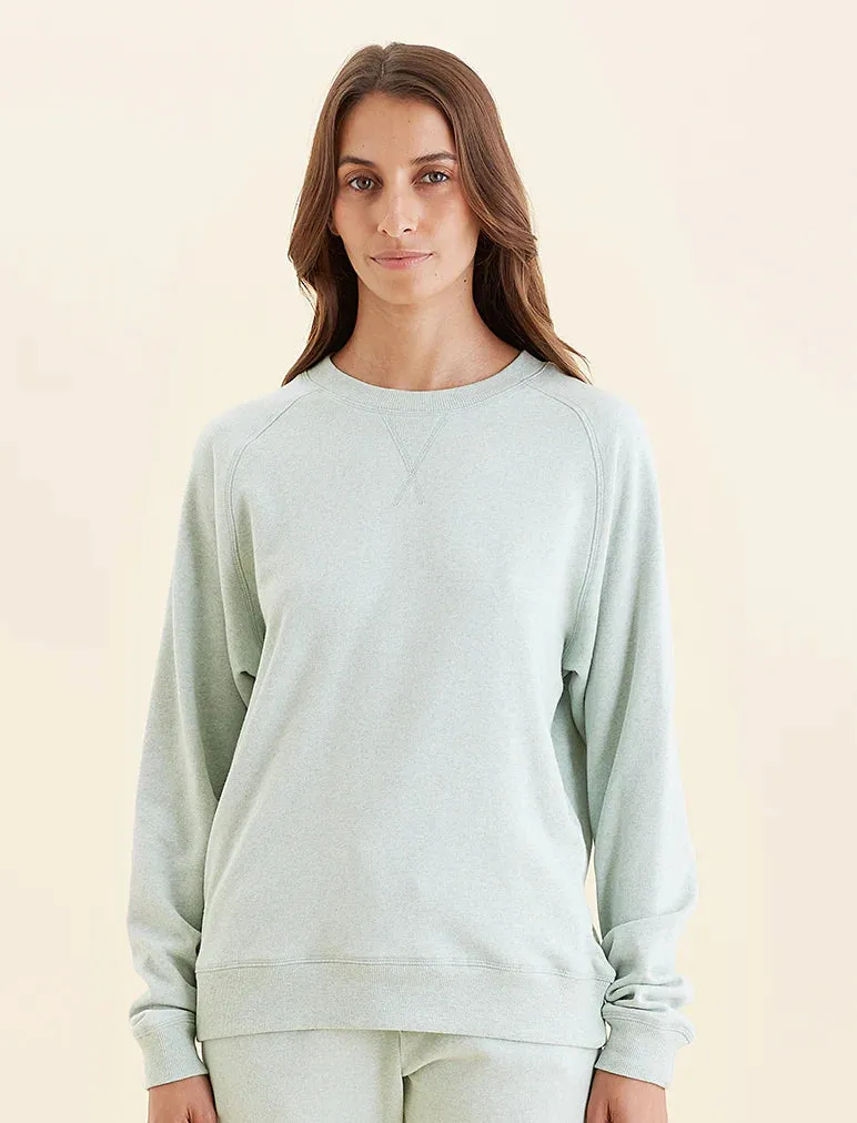 Papinelle - So Soft Fleecy Pullover | Light Moss