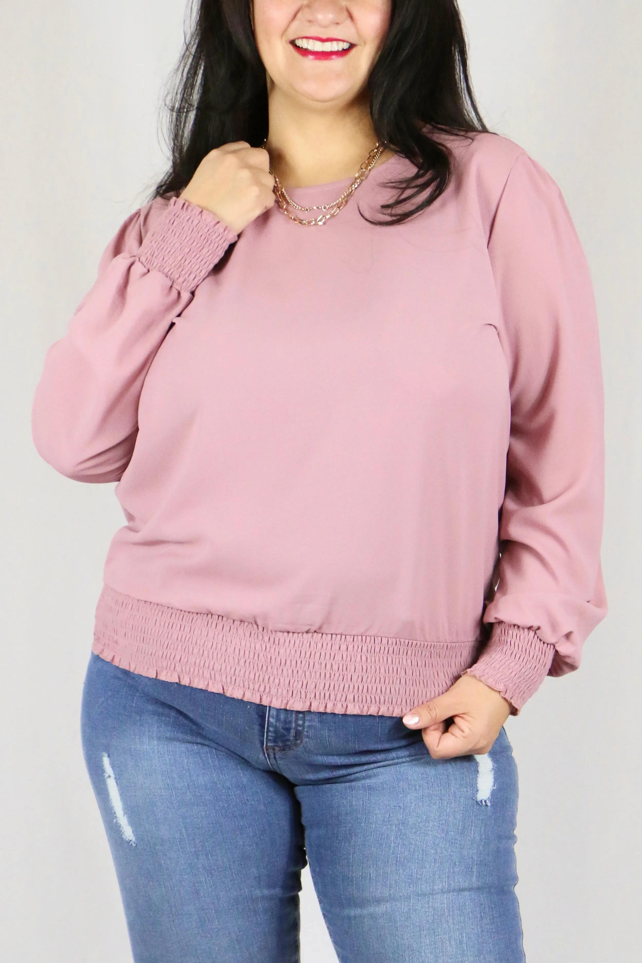 Phoebe Top - Rose