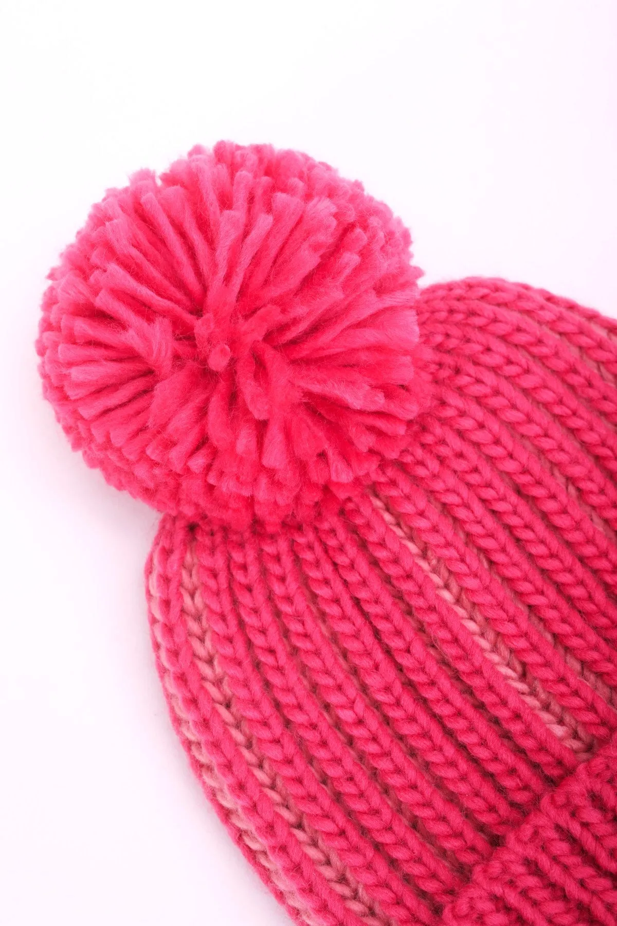 Pink Snood And Hat Boxed Gift Set