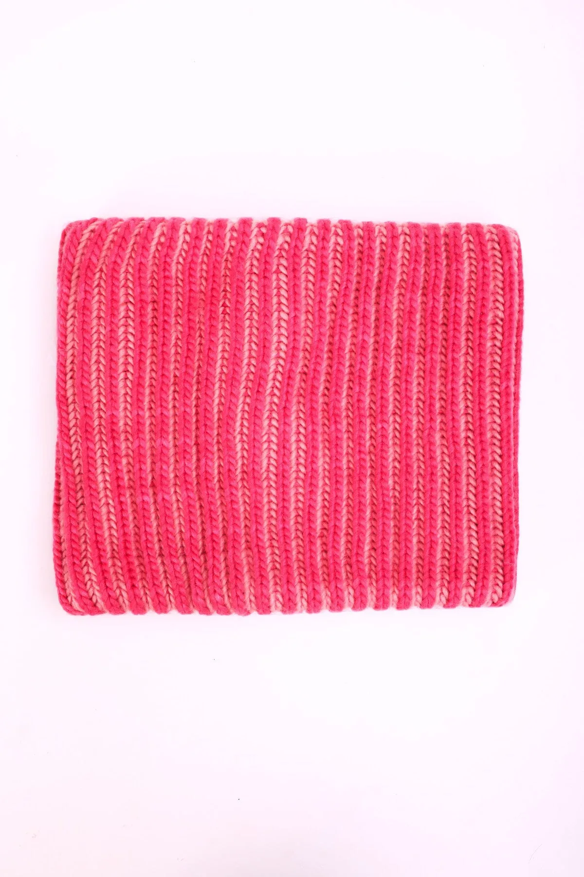 Pink Snood And Hat Boxed Gift Set