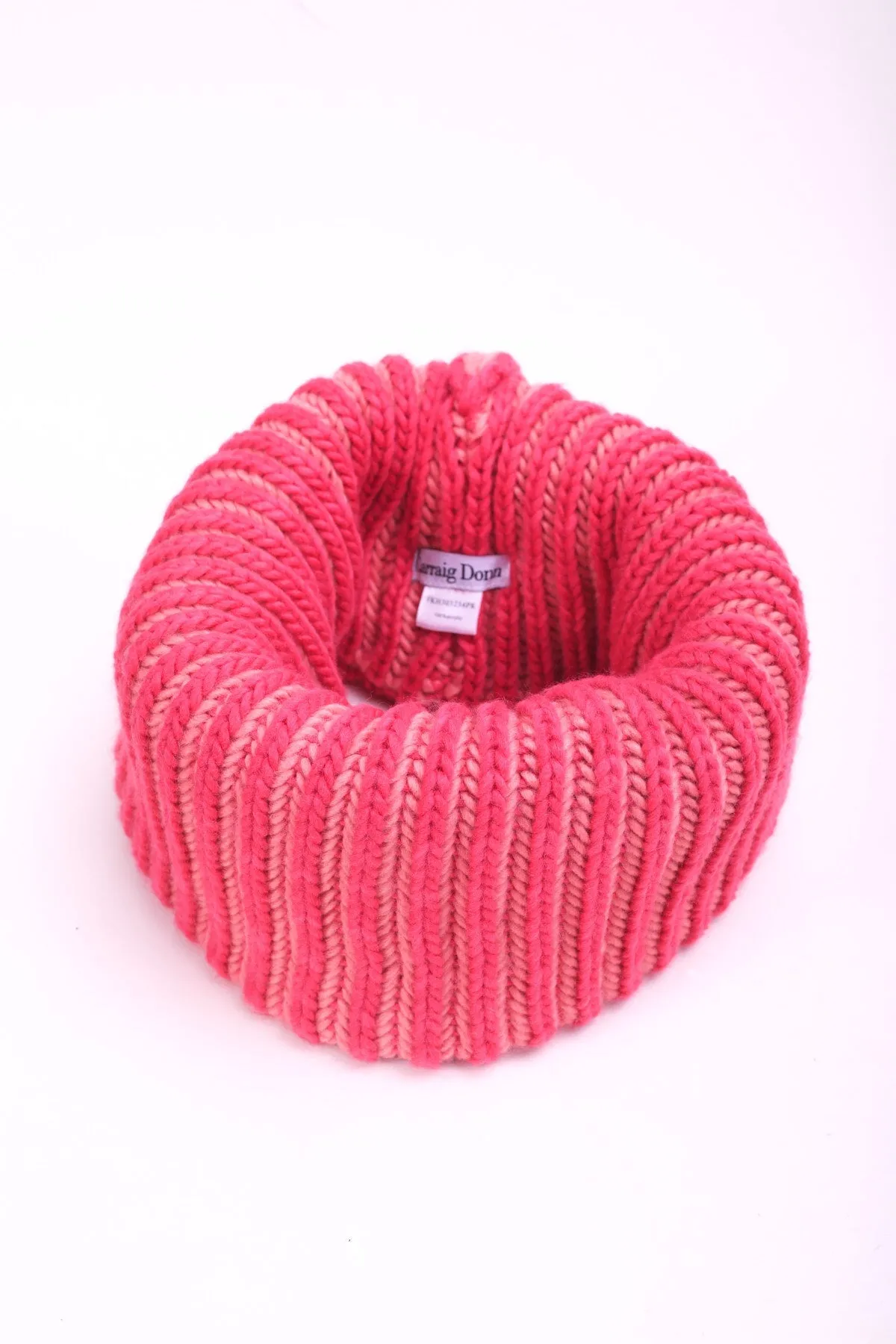 Pink Snood And Hat Boxed Gift Set