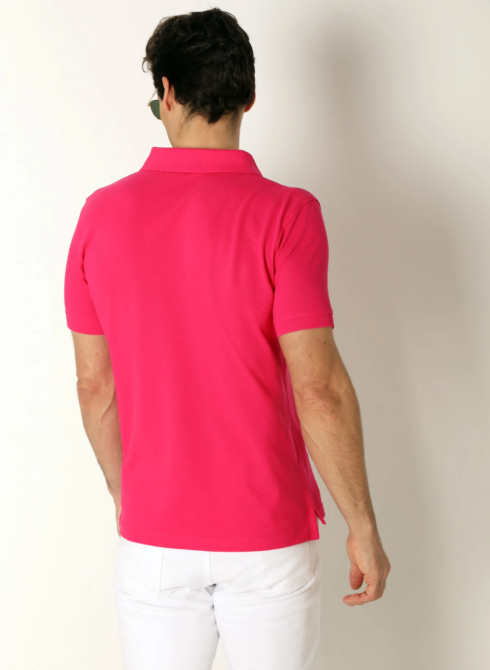 Polo Classic Fucsia Hombre