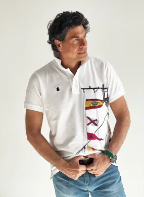 Polo Hombre Banderas