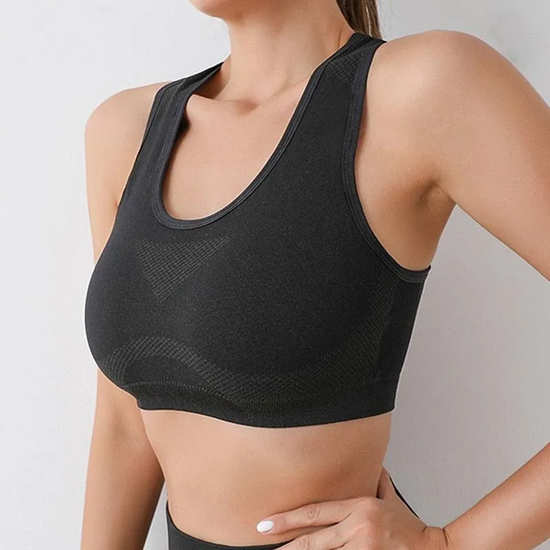 Push Up Sports Bras Top Women Fitness Vest