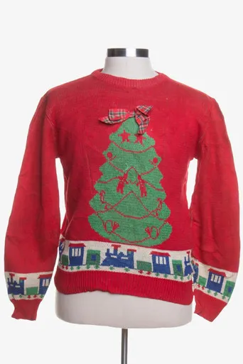 Red Ugly Christmas Pullover 43057