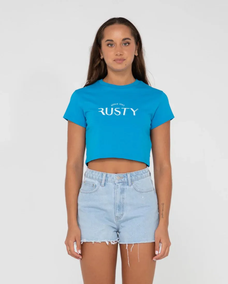 Rusty 1985 Short Sleeve Baby Tee