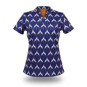 Shark Cobalt Rust - OGA Ladies Polo - Cobalt Blue