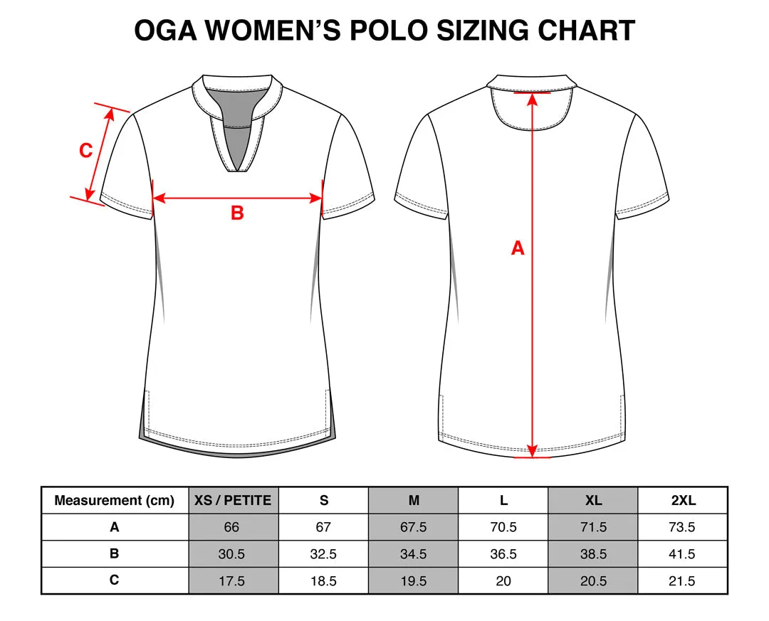 Shark Cobalt Rust - OGA Ladies Polo - Cobalt Blue