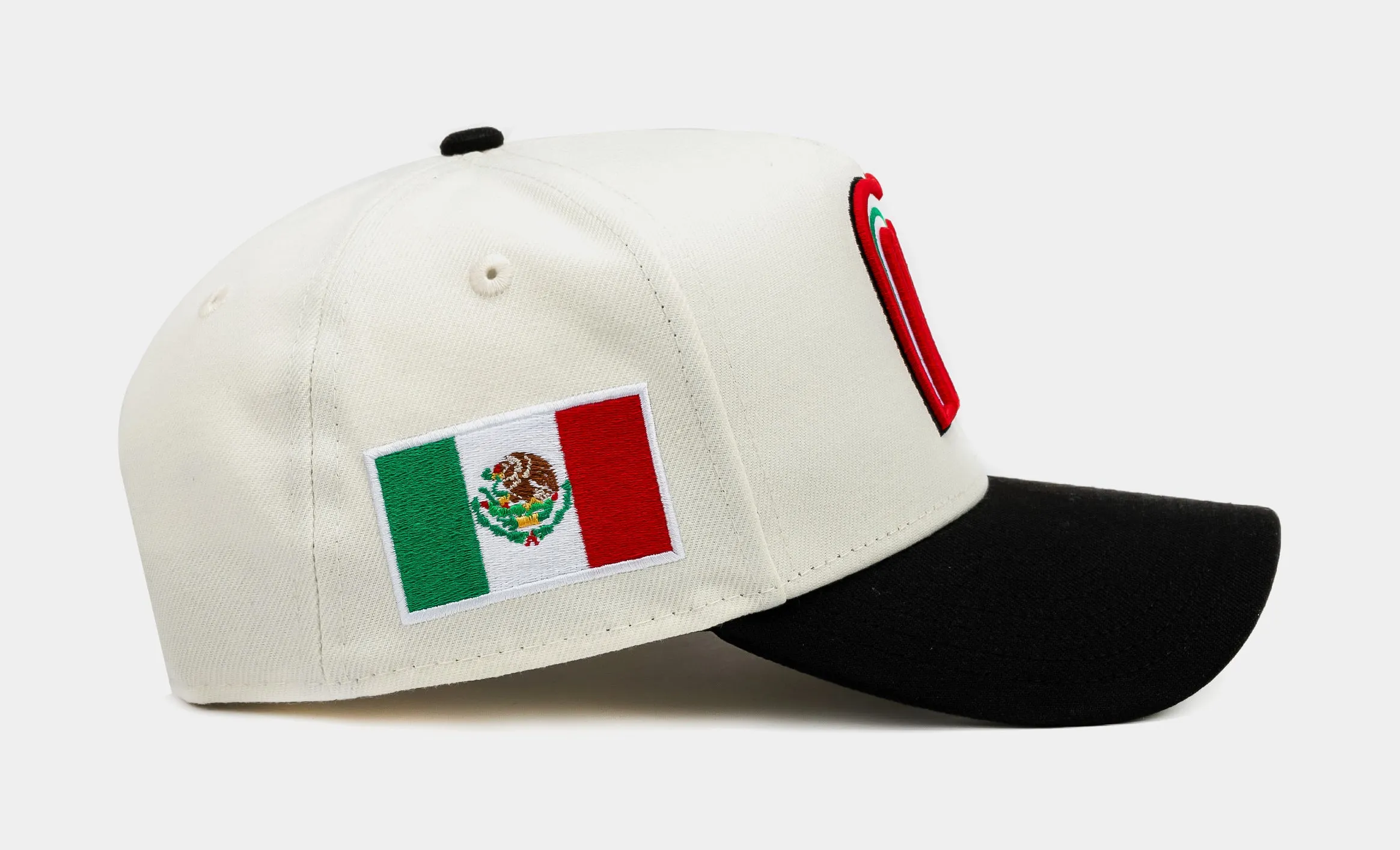 Shoe Palace Exclusive Mexico 9Forty Snapback Mens Hat (Black/White)