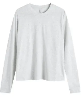 SKIMS Women's Relaxed Tees Long Sleeve T-Shirt