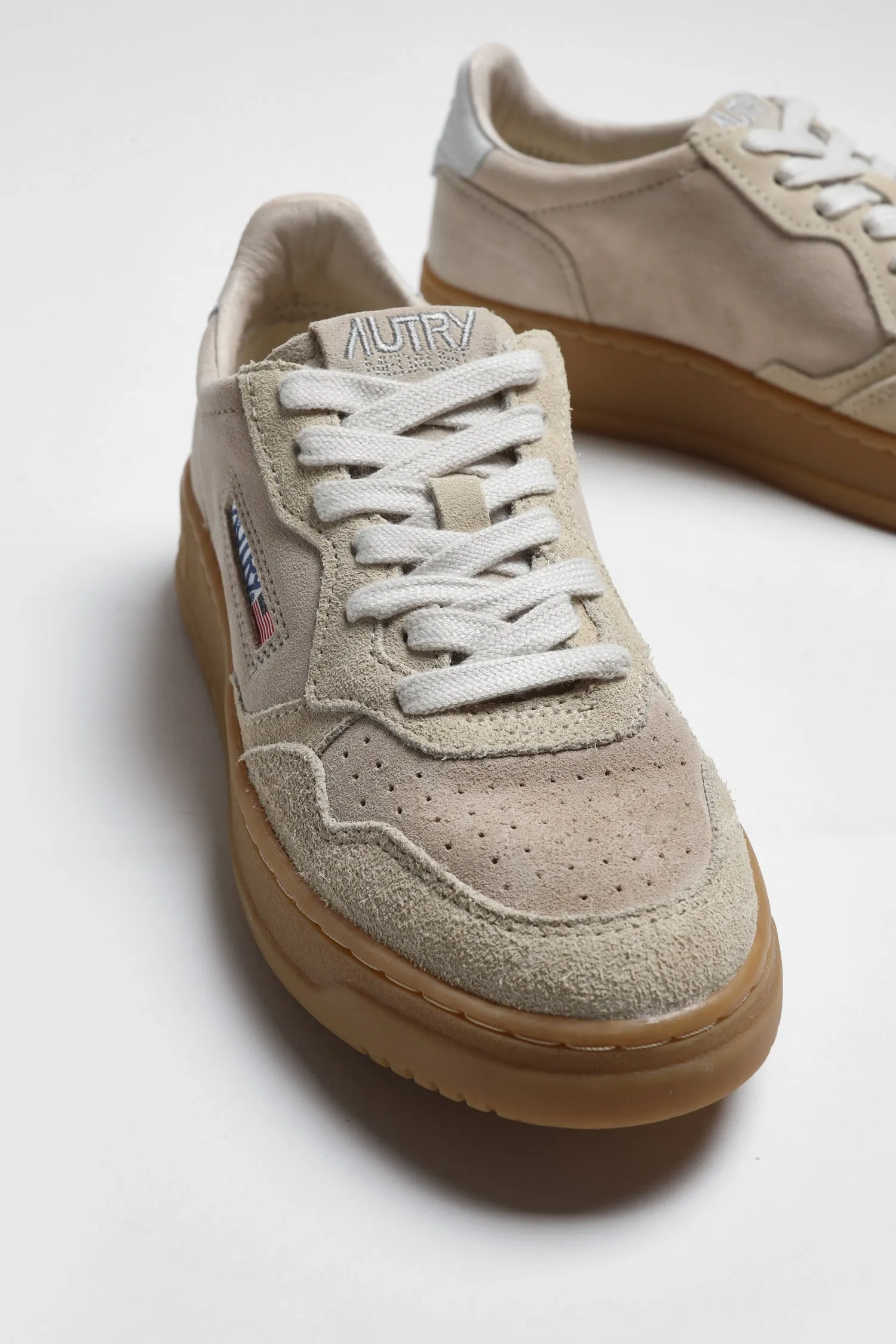 Sneaker Medalist Low Mix in Sand/Ecru