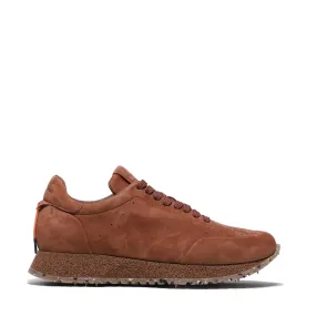 Sneakers Rocket in suede cuoio