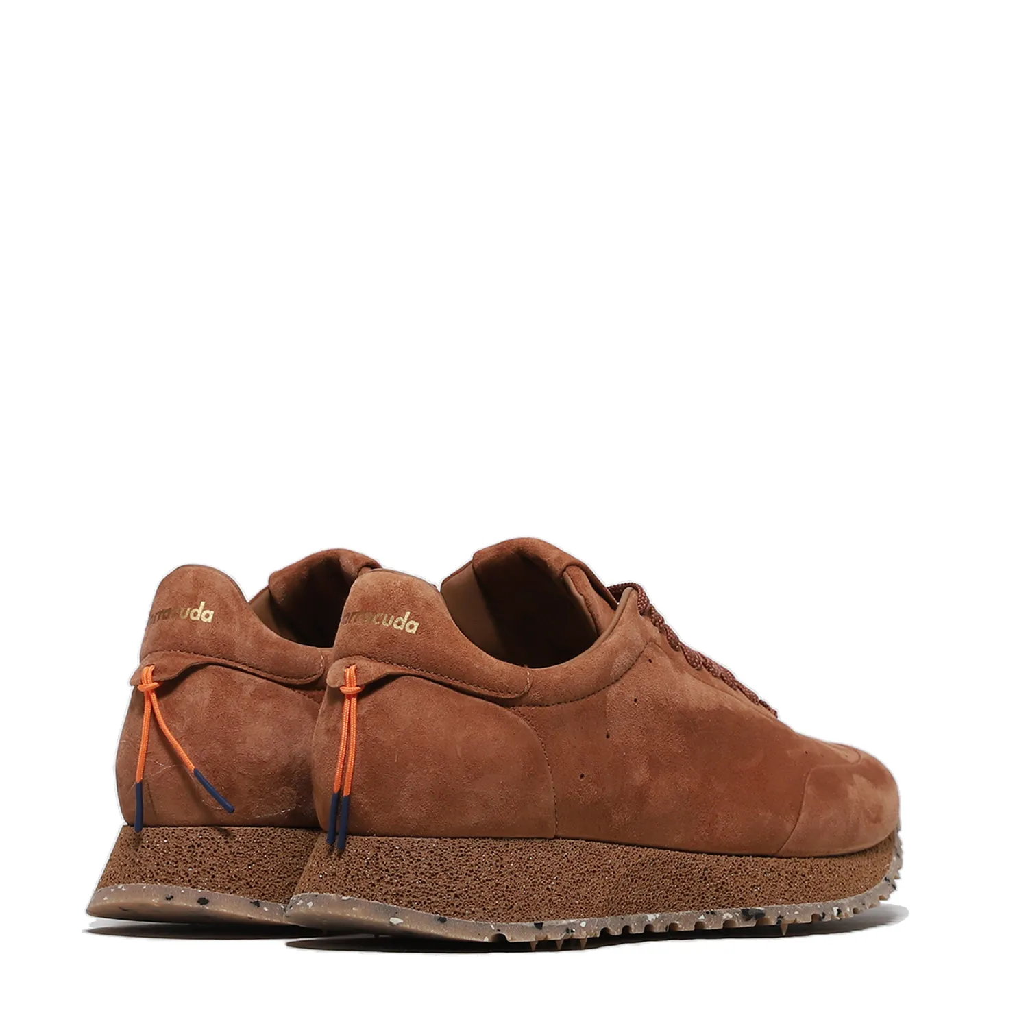 Sneakers Rocket in suede cuoio